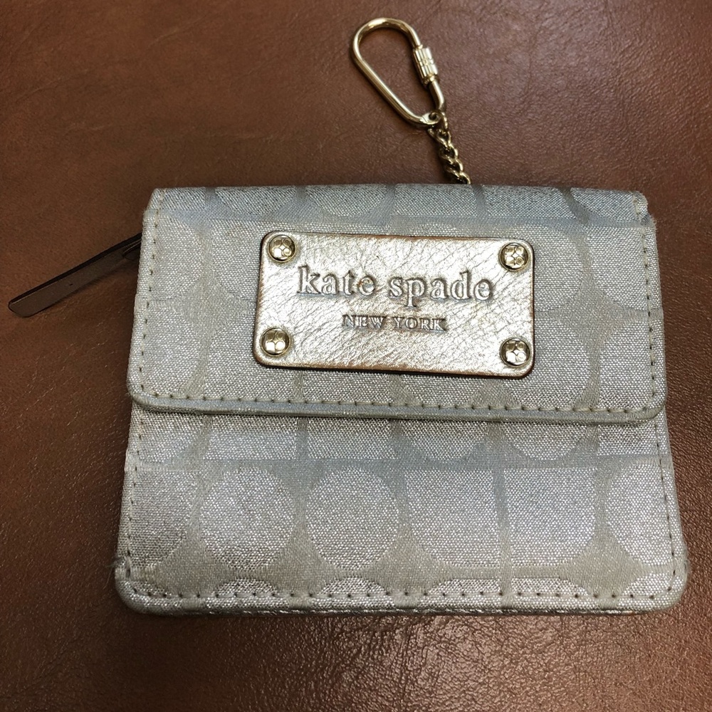 Kate Spade ID wallet with key ring